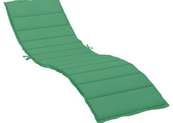 Poduszka na leżak zielona 200x70x3 cm tkanina Oxford WM-314223