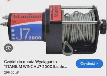 Wciągarka Wyciagarka  używka sprawka wysyłka za po braniem lub osobiscie