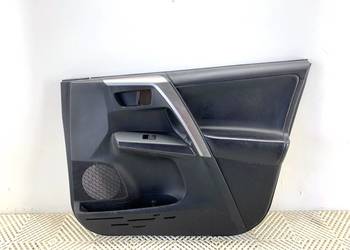 BOCZEK DRZWI PRAWY PRZÓD TOYOTA RAV 4 IV SUV TAPICERKA