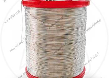 Drut pszczelarski do ramek 0,4mm 1kg Nierdzewny ramki ule