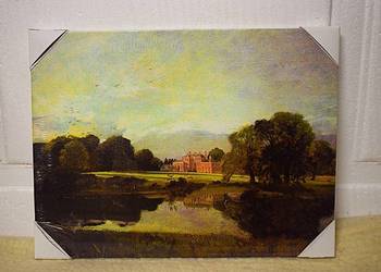 John Constable - ,,Hall's Manor” ,1809 , reprodukcja .