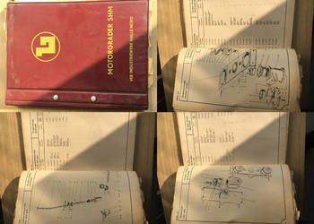 Motorgrader SHM – Instrukcja serwisowa VEB Industriewerke Halle-Nord