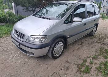 OPEL ZAFIRA  A 1,8 b-gaz 7-osobowy aktualne opłaty 2003r