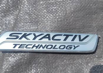 MAZDA CX-5 II  SKYACTIV TECHNOLOGY EMBLEMAT ZNACZEK NAPIS KLAPY TYL / 58