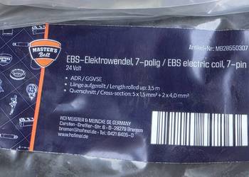 Nowe kable,przewody elektryczne ABS/EBS 24V