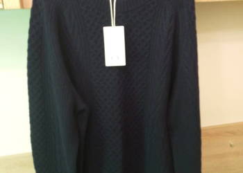 Granatowy sweter męski XL C&A nowy z metką