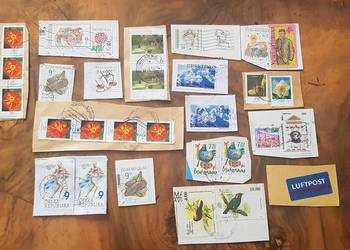 Znaczki różne stemplowane Znaczki różne stemplowane