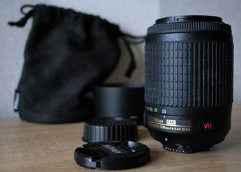 Obiektyw do Nikona - Nikkor 55-200 ze stabilizacją