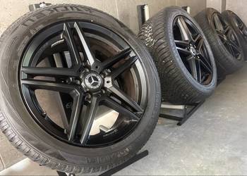 ZIMA 18 cali Mercedes w213 e klasa felgi koła komplet 5x1112 8J ET43 i tył