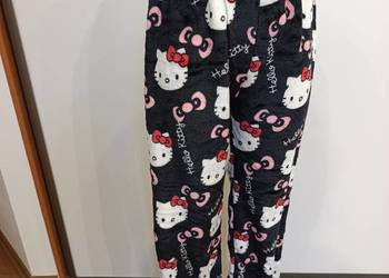 Spodnie piżmowe pluszowe Hello Kitty XS/M