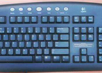 Klawiatura LOGITECH wtyk ps2