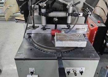 Maszyny do produkcji okien aluminiowych frezarka ROTOX, piła EMMEGI