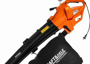 ELEKTRYCZNA DMUCHAWA ODKURZACZ DO LIŚCI KRAFT&DELE model KD5197 3600W