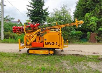 Wiertnica gąsienicowa BIPROMASZ MWG-6 | 77 motogodzin | Stan idealny