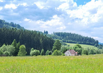 Widokowa uzbrojona MPZP działka budowlana w Górach Sowich