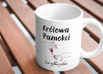 Kubek dla stylistki paznokci/manicure Królowa paznokci jest tylko jedna