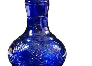 Niebieski Dzban do Sziszy Średni Butla do Fajki Wodnej Wazon Nargile Hookah