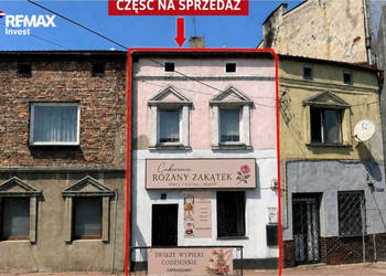 50% kamienicy 2 lokale centrum Zawiercia