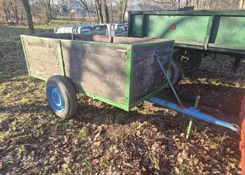 Przyczepka rolnicza jednoosiowa
