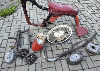 MZ ES 125 G rama koła siedzenie