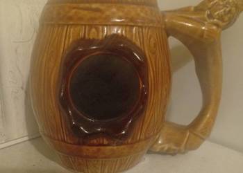 Kufel wykonany z ceramiki,z okazji jubileuszu kopalni "Pniówek".