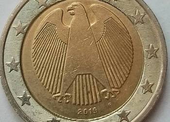 2 Euro Niemcy 2019F, 2019G,2020F,2021A Stan bardzo dobry