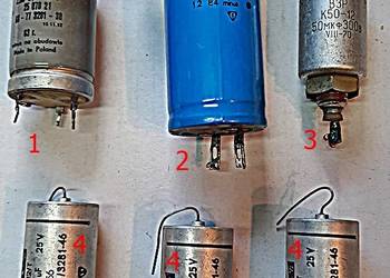Kondensatory elektrolityczne Elwa , radziecki, 2200, 6800, 50 uF