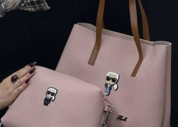 Torebka shoperka Karl Lagerfeld 2w1 różne kolory