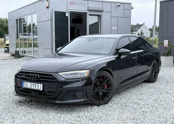 Audi A8 Long Black D5 55 3.0 V6 24V TFSI 340KM Quattro, kamera 360, ACC D5…