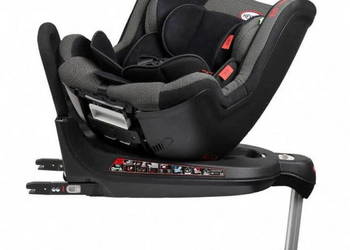 MultiFix TWIST 360 Fotelik Samochodowy Obrotowy Isofix Black 0-18kg Heyner
