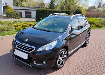 PEUGEOT 2008 1.6HDI- 115KM. Przebieg: 152000. Panorama. LED. Doinwestowany.