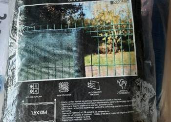 Osłona na płot ogrodzenie 1.5 x 10m