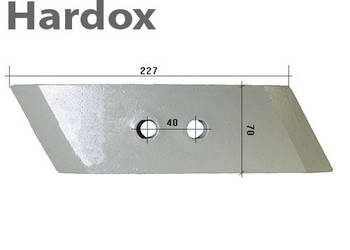 Dłuto 100hektarów HARDOX 9691980/L do pługa MASCHIO GASPARDO