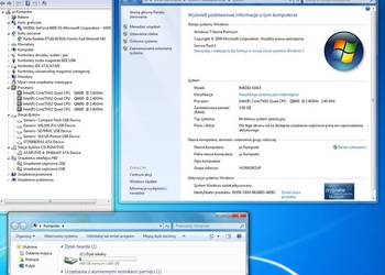 Core2Quad 6600 RAM 3GB dysk 500GB DVD-RW z telewizją