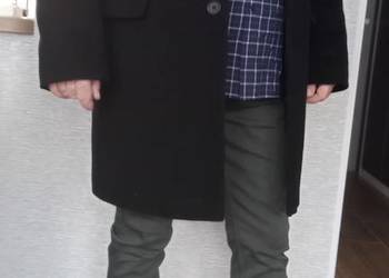 Płaszcz męski czarny