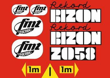 Naklejki bizon Z058 rekord super mocne