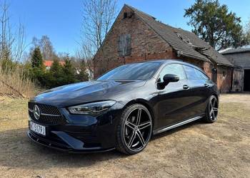 Mercedes cla180 shooting break 2024r 17tkm jak nowy AMG night pakiet