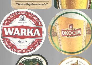 Podkładki pod piwo polskie SK 1. Podkładki pod piwo polskie SK 1.
