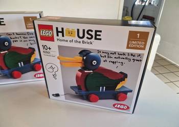 2025

Klocki LEGO House 40501 - Drewniana kaczka z autografem!!!