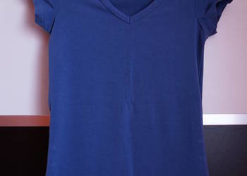 Niebieska koszulka cubus xs 34 t-shirt