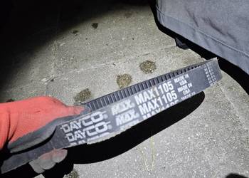 Skuter śnieżny pasek max1105 max 1105 dayco napędowy