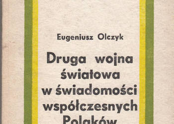 (01783) DRUGA WOJNA ŚWIATOWA W ŚWIADOMOŚCI WSPÓŁCZESNYCH POL