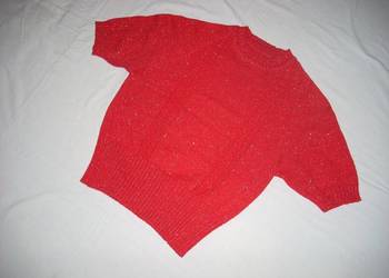 Super Sweter ze złotą nicią 36 38