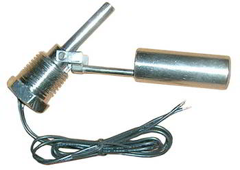 Czujnik poziomu cieczy 1A SPST 70W poziomy -20+100stC