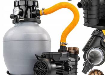 Pompa piaskowa do basenu filtrująca do basenów wydajna 10000 l/h filtr