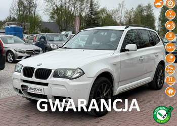 BMW X3 Gwarancja, Automat, Skóra, Mpakiet, Pamięć fotela, Serwisowany E83 …