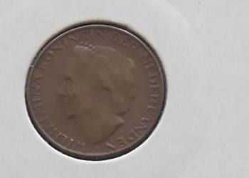 1 Cent Holandia 1948 r.- Wilhelmina - nr 4
