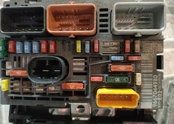 Moduł skrzynka bezpieczników BSM BSI CITROEN C4 C5 C6 PEUGEOT 9667044980