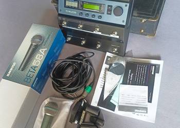Zestaw TC HELICON VOICE LIVE 1 mikrofon SHURE BETA 58 a usa akcesoria Okazj