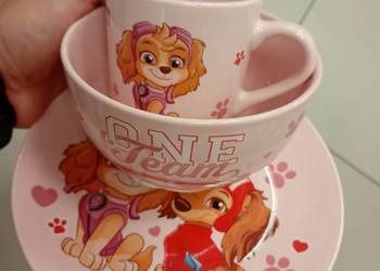 Zestaw naczyń psi patrol paw patrol skey